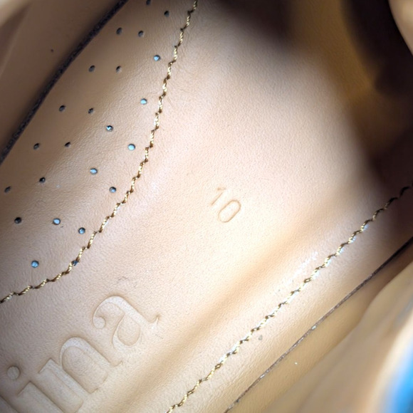 Beklina Castagna Chocolate Brown Pebbled Leather Ankle Hiking Boot Womens 10 NEW - Picture 6 of 10